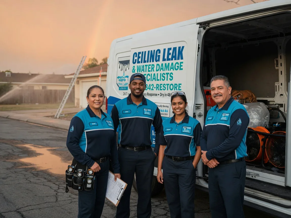 Ceiling Leak Cleanup company in Harrison, ME