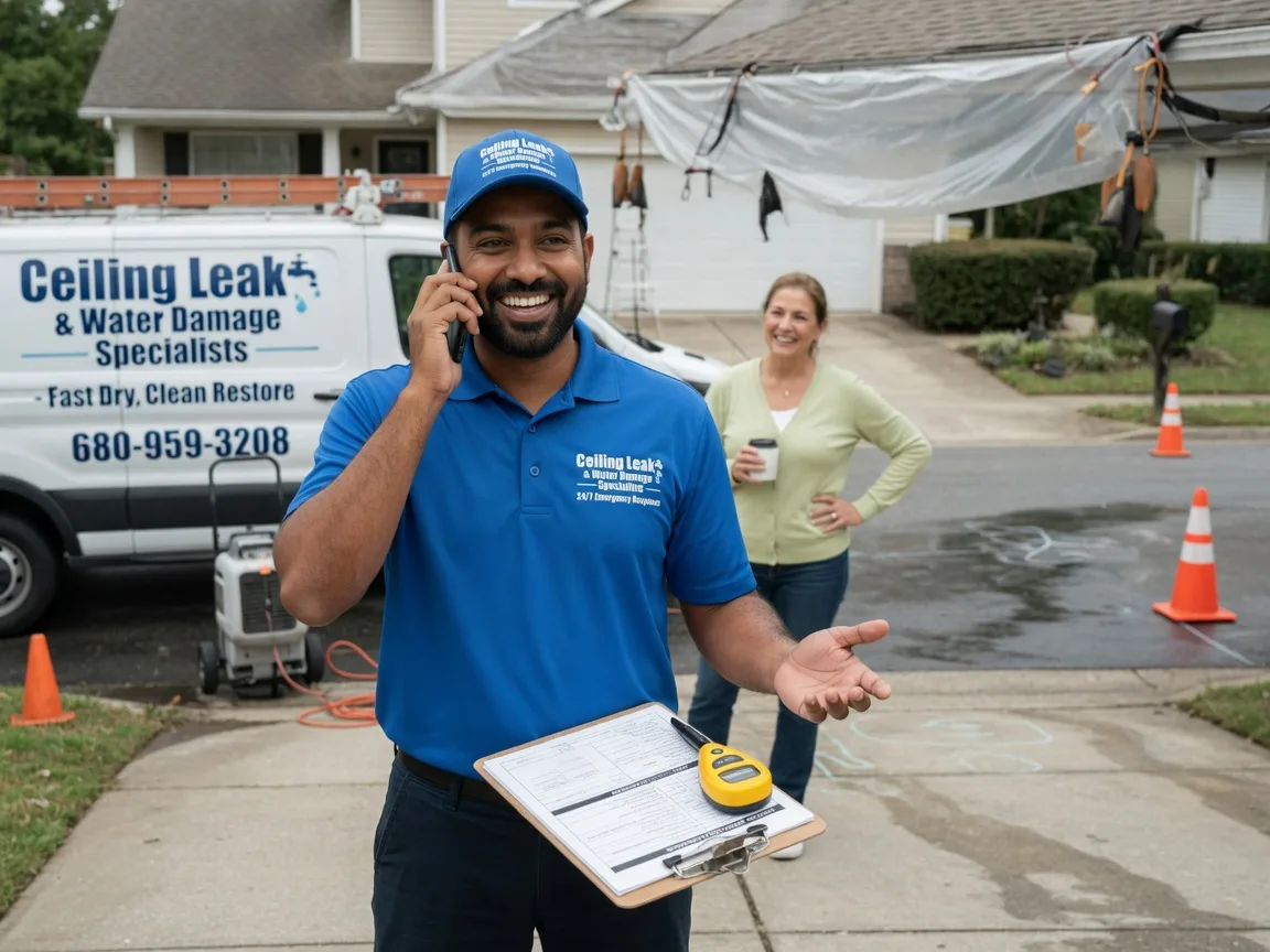 Ceiling Leak Cleanup Harrison, ME FAQs